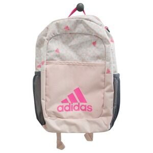 Adidas pink floral‎ backpack